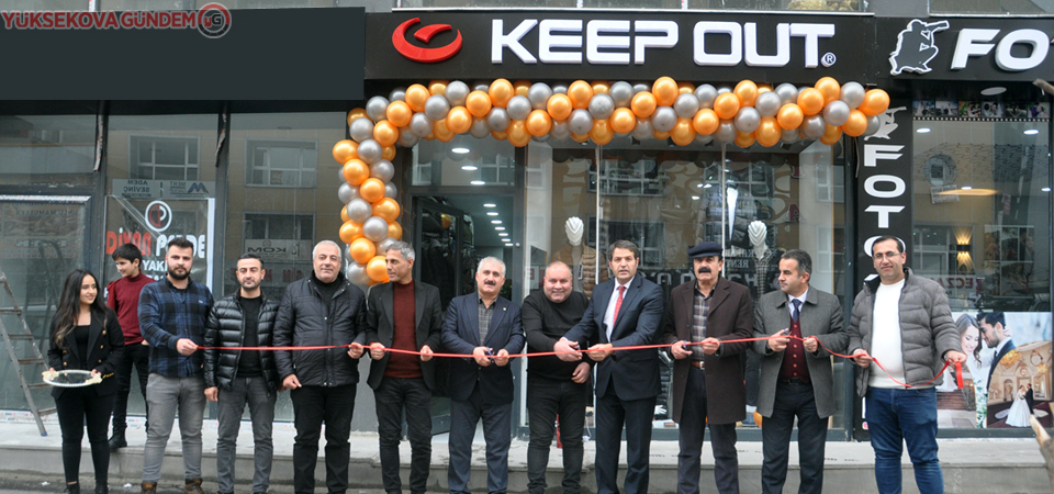 Yüksekova'da 'Keep Out' İsimli iş Yeri Açıldı