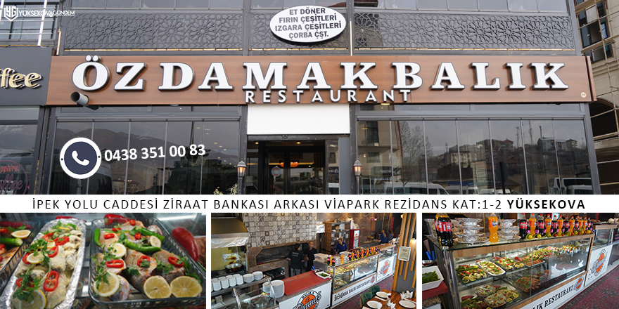 Öz Damak Balık & Resturant - YÜKSEKOVA