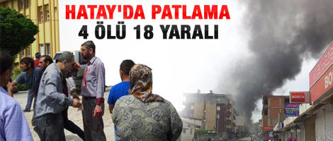 Reyhanlı'da patlama