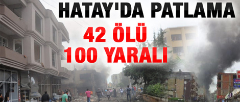 Hatay'da Patlama