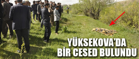 Yüksekova'da Bir Cesed bulundu