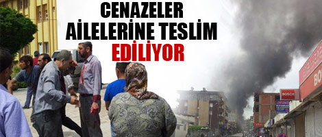 Cenazeler ailelere teslim ediliyor