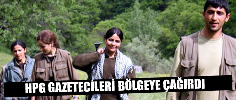 HPG Gazetecileri bölgeye çağırdı
