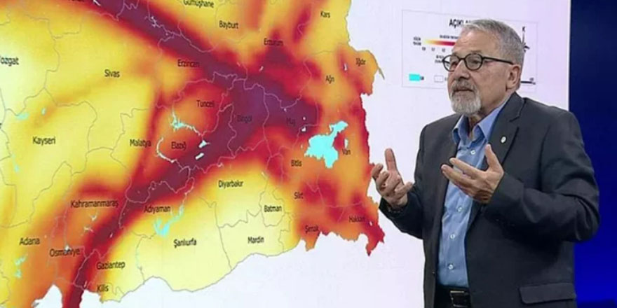 Prof. Dr. Naci Görür, Hakkari için deprem uyarısında bulundu