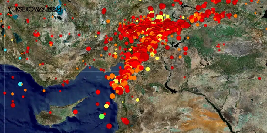 10 günde 4 bin 520 deprem