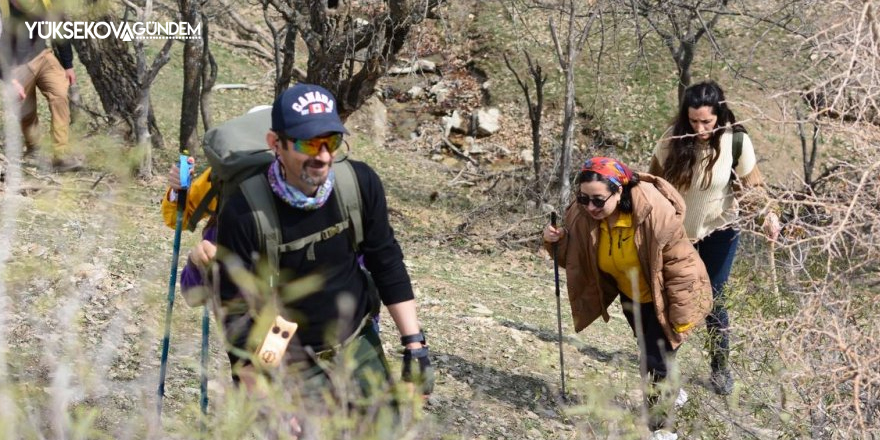 Yüksekovalı Dağcılar doğa yürüyüşü yaptı