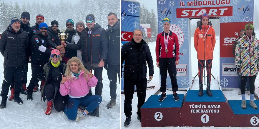 Yüksekovalı Kayakçılar Türkiye birincisi oldu