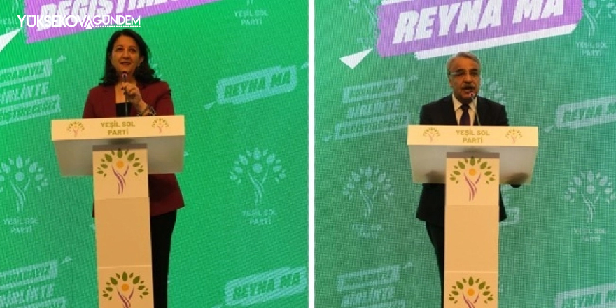 Yeşil Sol Parti'nin seçim beyannamesi açıklandı