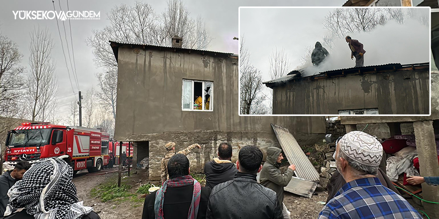 Yüksekova'da yangın: 4'ü çocuk 5 kişi zehirlendi