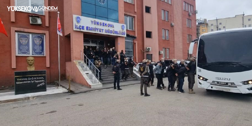 Yüksekova’da gözaltına alınan 15 kişi serbest bırakıldı