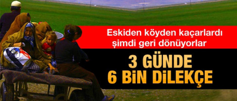 3 günde 6 bin dilekçe verildi