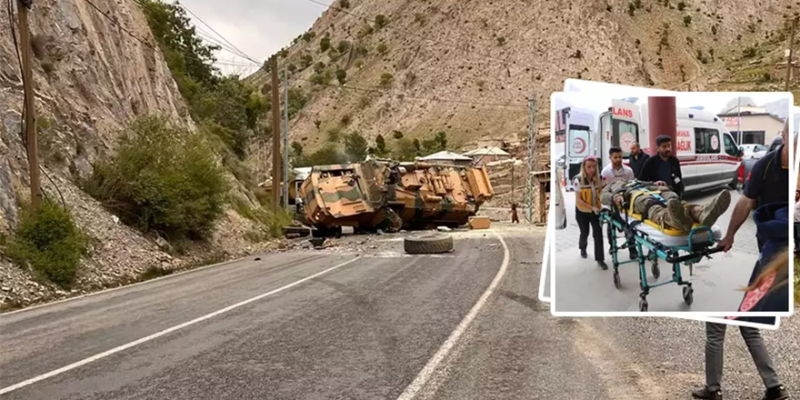 Hakkari-Van karayolunda askeri araç kazası: 3 yaralı