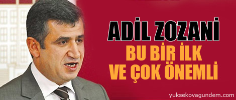 Zozani: Bu bir ilk ve çok önemli