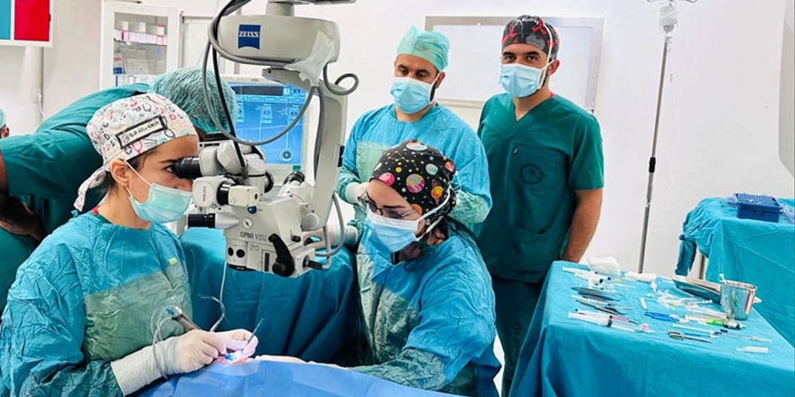 Şemdinli'de bir ilk, katarakt ameliyatı yapıldı