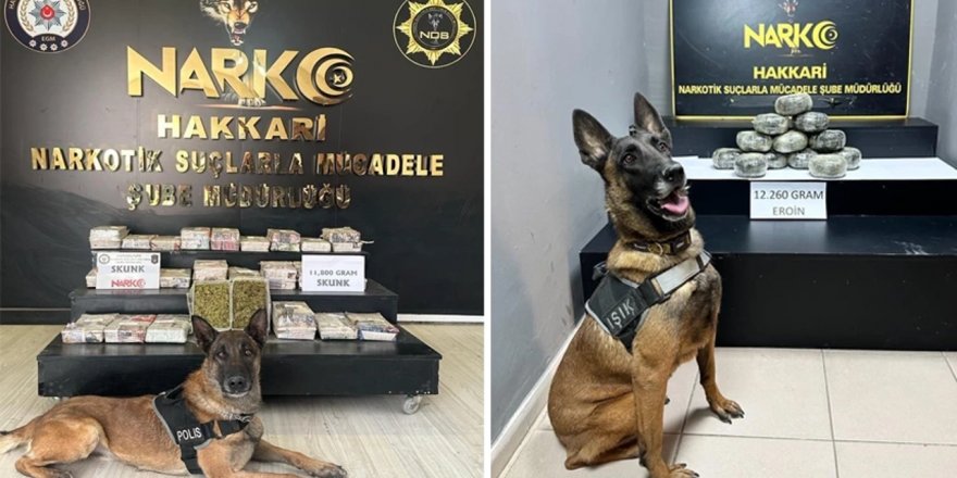 24 kilo 60 gram uyuşturucu Hakkari'de ele geçirildi