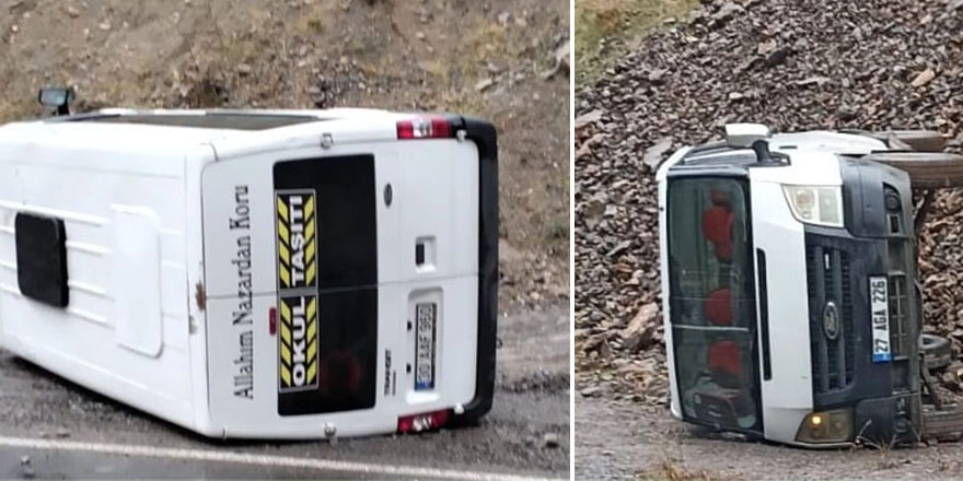 Hakkari-Çukurca karayolunda 2 ayrı kaza: 5 yaralı