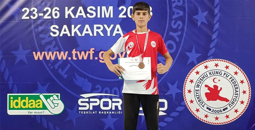 Yüksekovalı sporcu Türkiye birincisi oldu