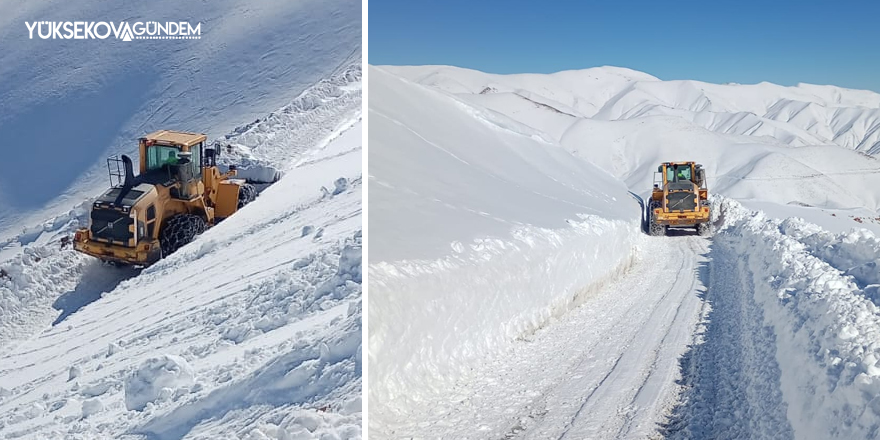 Hakkari'de 284 köy yolu ulaşıma kapandı