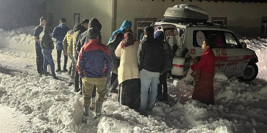 Yüksekova’da hipertansiyon hastası kadın için çalışma yapıldı