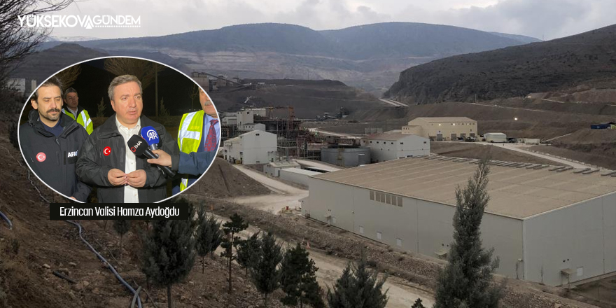 Erzincan Valisi Aydoğdu: "Bütün arama kurtarma ekipleri canla başla çalışıyoruz"