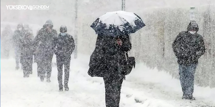 Meteoroloji'den kar, çığ ve sağanak yağış uyarısı