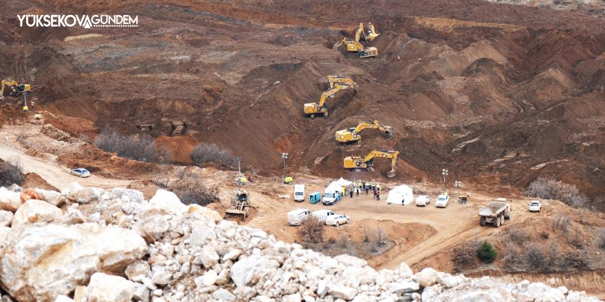 Kayıp işçileri arama çalışmaları 7. gününde devam ediyor