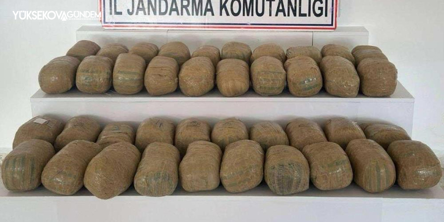 Van’da 80 kilo esrar ele geçirildi