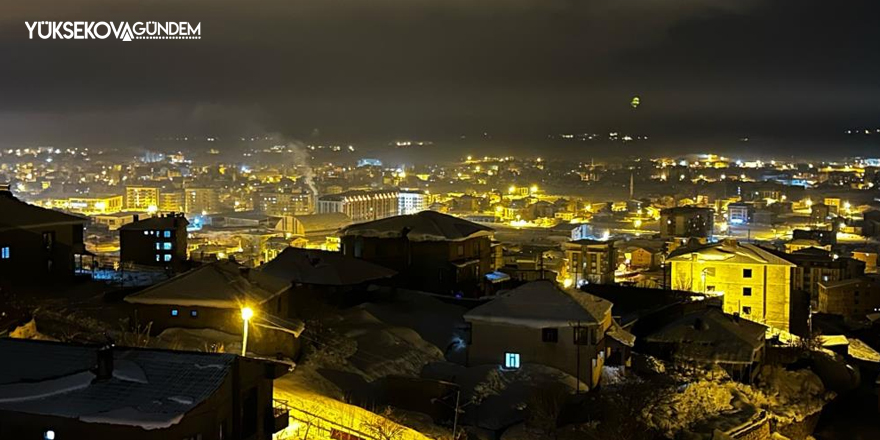 Yüksekova’da deprem meydana geldi