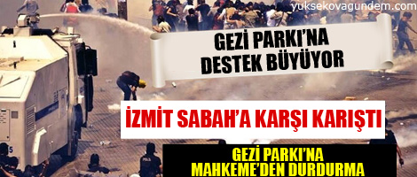 İzmit karıştı, 50 kişi gözaltında