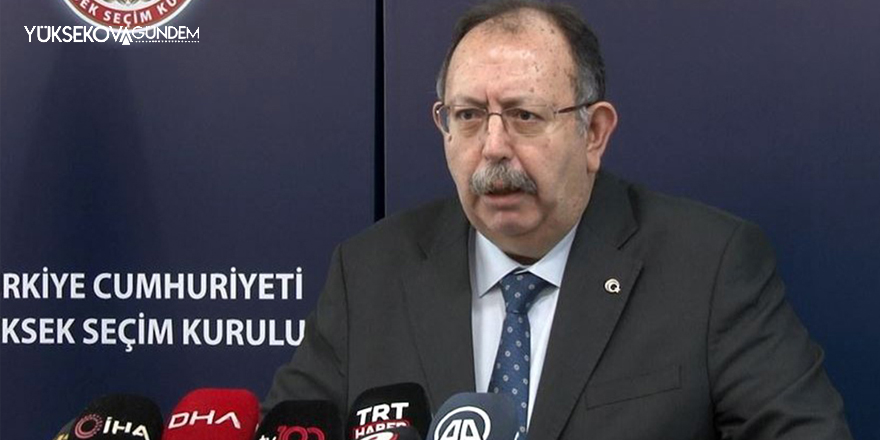 YSK Başkanı Ahmet Yener: “Sandıkların yüzde 51.2’si açılmış durumdadır.”
