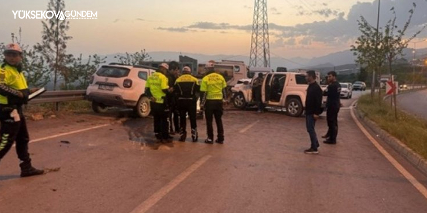 Şırnak’ta trafik kazası: 2 ölü, 3 yaralı