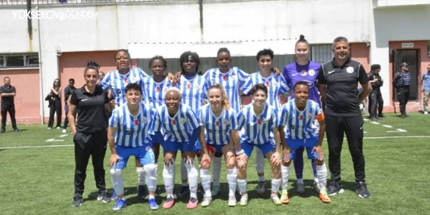 Turkcell Kadın Futbol Süper Ligi: Hakkarigücü: 6 - Trabzonspor: 2