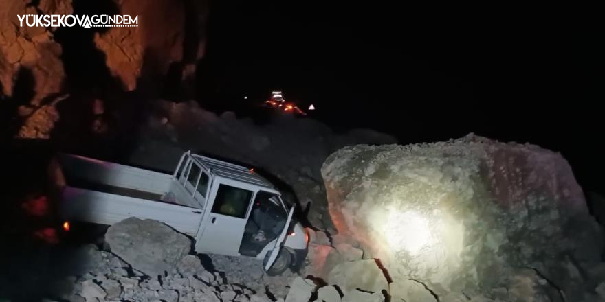 Hakkari-Çukurca karayolu ulaşıma kapandı