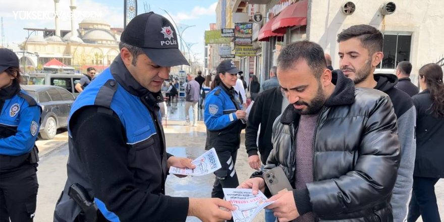 Yüksekova'da sanal dolandırıcılığa karşı uyarılar devam ediyor