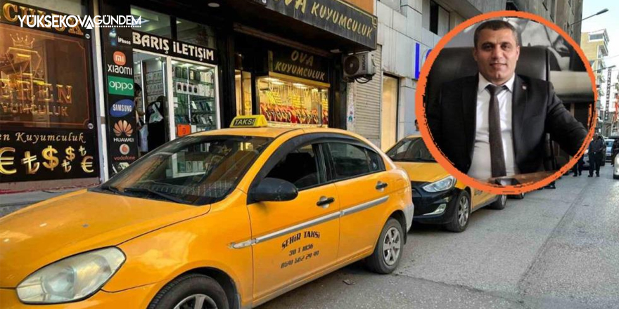 Yüksekova'da ticari taksi ücretlerine zam yapıldı