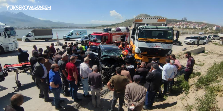 Van'da trafik kazası: 1 yaralı