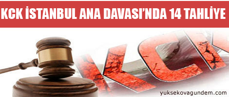 'KCK' İstanbul ana davasında 14 tahliye