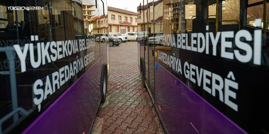 Kurban Bayramı’nın 1. ve 2. Gününde Yüksekova’da Toplu Taşıma Ücretsiz