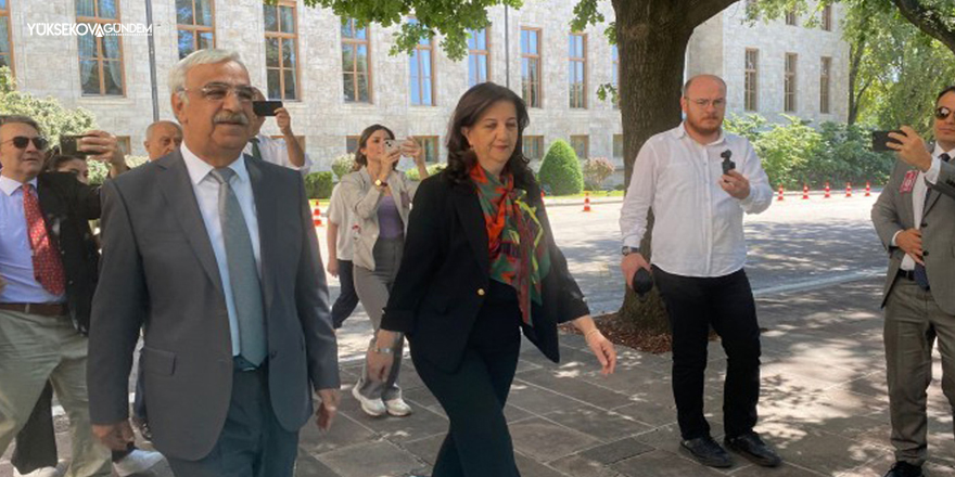 DEM Parti heyeti ile Meclis Başkanı görüştü