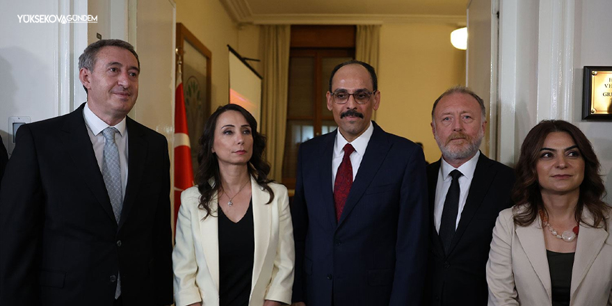 MİT Başkanı İbrahim Kalın, DEM Parti ile görüştü