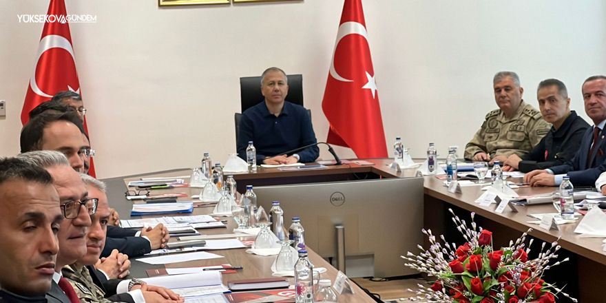 İçişleri Bakanı Yerlikaya Yüksekova’da