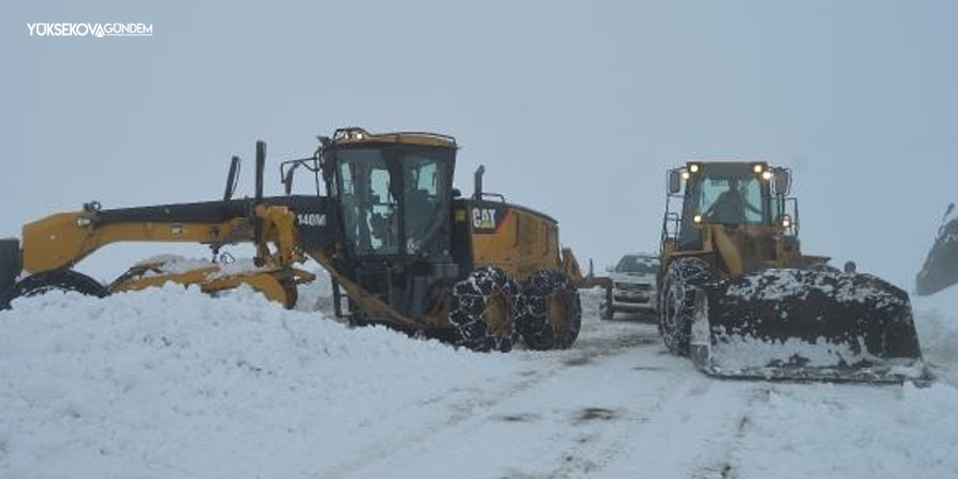 Hakkari'de 96 Köy ve 205 Mezra Yolu Ulaşıma Kapandı