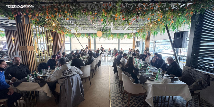 Hakkari’de gazeteciler günü buluşması öğretmenevinde gerçekleştirildi