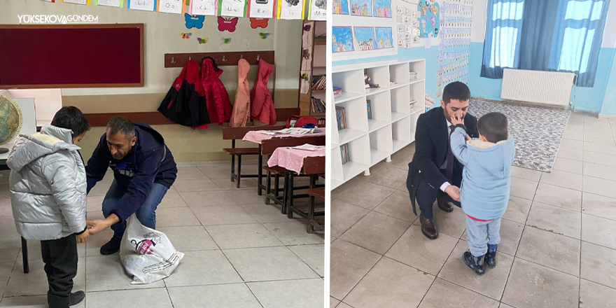 VEDAŞ’tan Köy Okullarına Kışlık Giysi Desteği