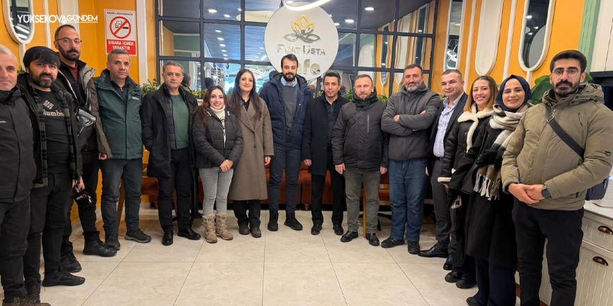 Yüksekova Devlet Hastanesi Yönetiminden Gazeteciler İle Bir Araya Geldi