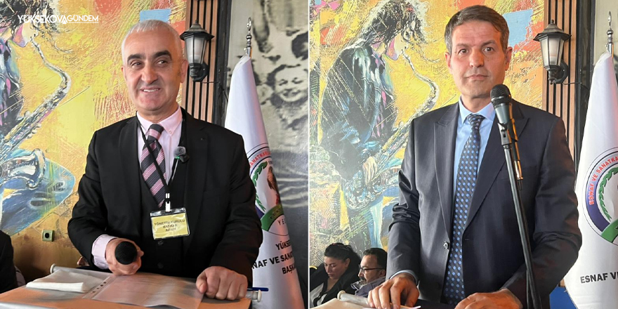 Yüksekova Esnaf Ve Sanatkarlar Odası’nda 10. Olağan Kongrede oy atma işlemi başladı