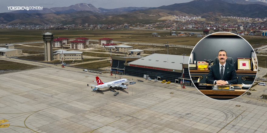 Başkan Tekin, "Yüksekova Havalimanı için alınan ILS geri getirilmelidir"