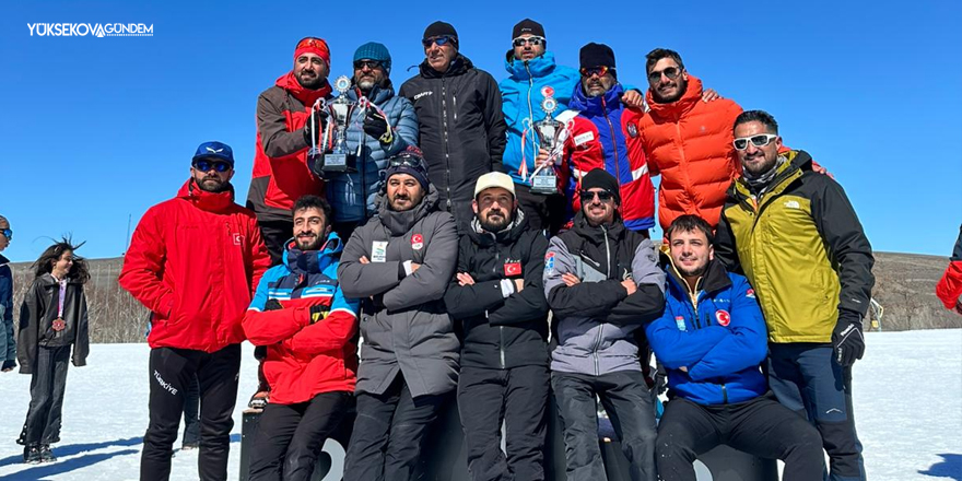 Yüksekova Takımı Kayaklı Koşu Türkiye Şampiyonu Oldut