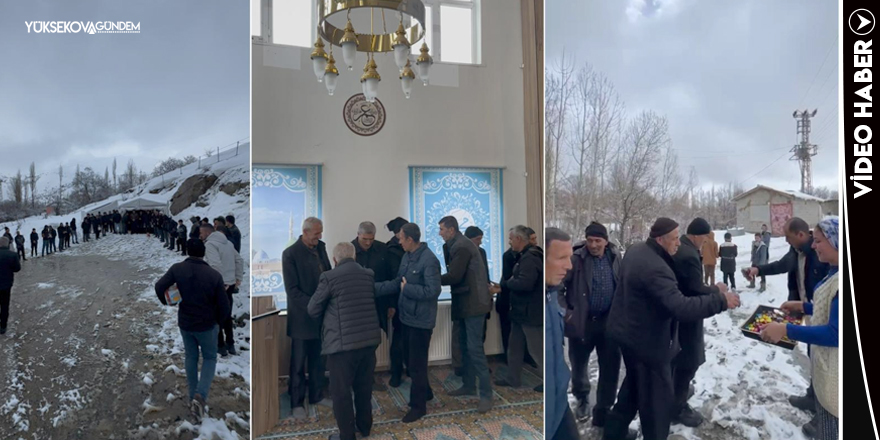 Yüksekova’da Asırlık Bayramlaşma Geleneği Yaşatılıyor