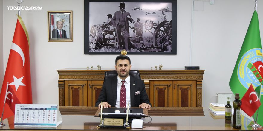 Yüksekova Ziraat Odası Başkanı Perviz Geçirgen’den Kurban Bayram Mesajı